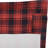 Dorval Cotton Plaid Swag Window Valance