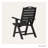 POLYWOOD Nautical Folding Highback Chair-21320349