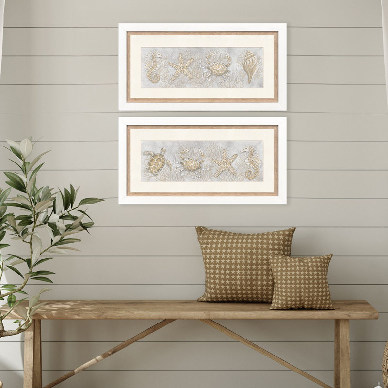 Drawing Sea Creatures Framed Art