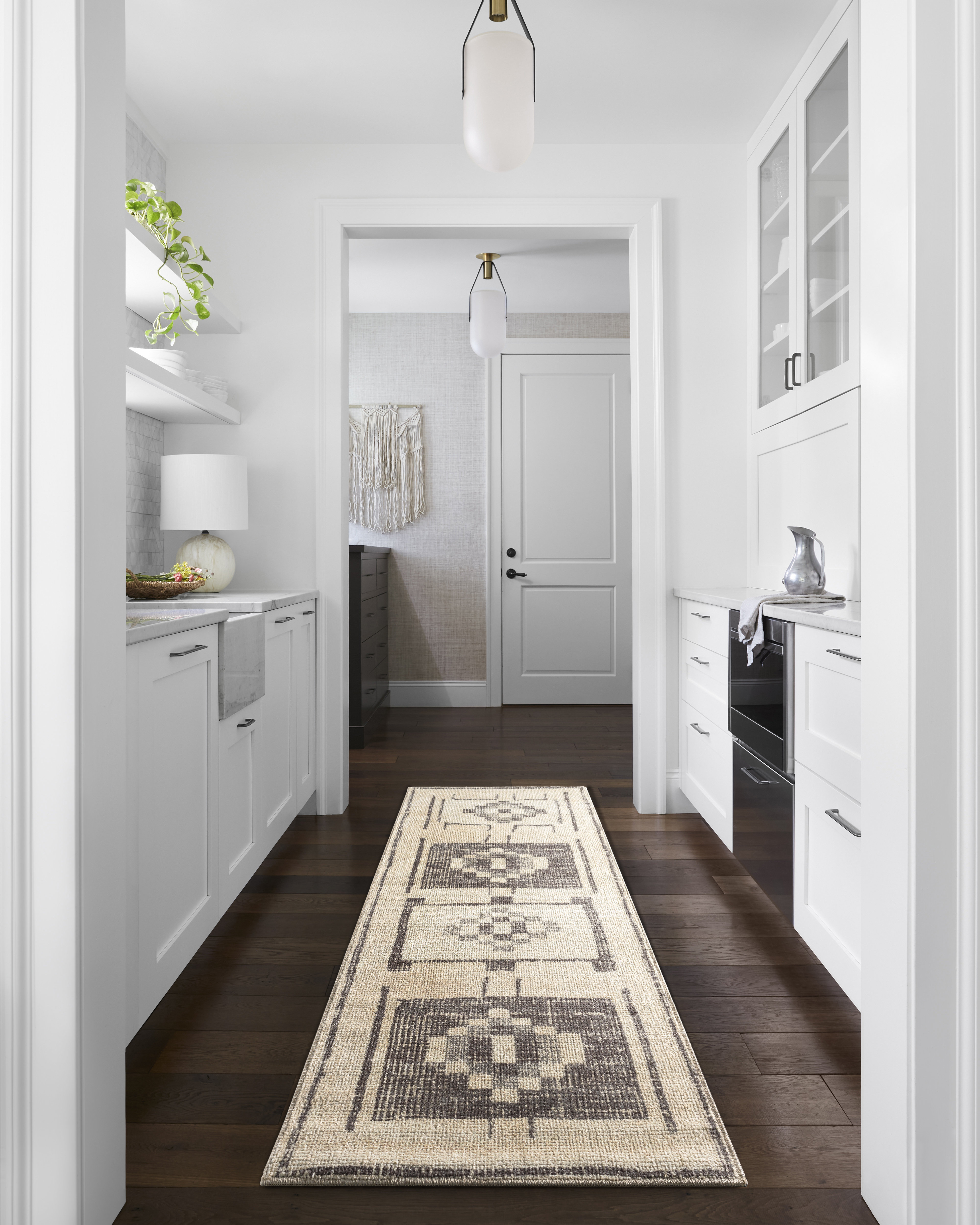 Becki Owens x Surya Solana Vintage Charcoal/Beige Area Rug
