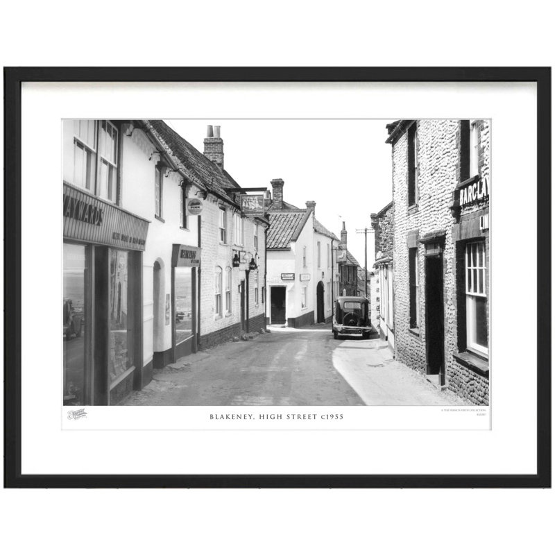 Blakeney, High Street C1955 by Francis Frith - Single Picture Frame Print, 60cm H x 80cm W x 2.3cm D