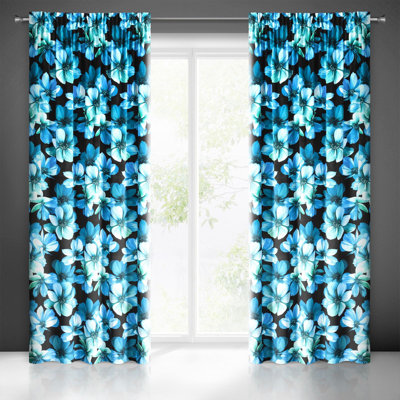 Memphis Blackout Curtain Panel Pair Single Panel
