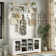 Jaxsin Hall Tree 47.3" Wide with Bench and Shoe Storage,4-in-1 Design Coat Rack for Entryway