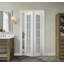 Porte pliante en verre avec quincaillerie d'installation-71667922