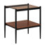 Tables d'appoint en verre trempé avec tablette Finkelstein-105688591-105688588