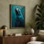 Seal in Teal Waters Coastal - Wrapped Canvas-2127855581-2127855583