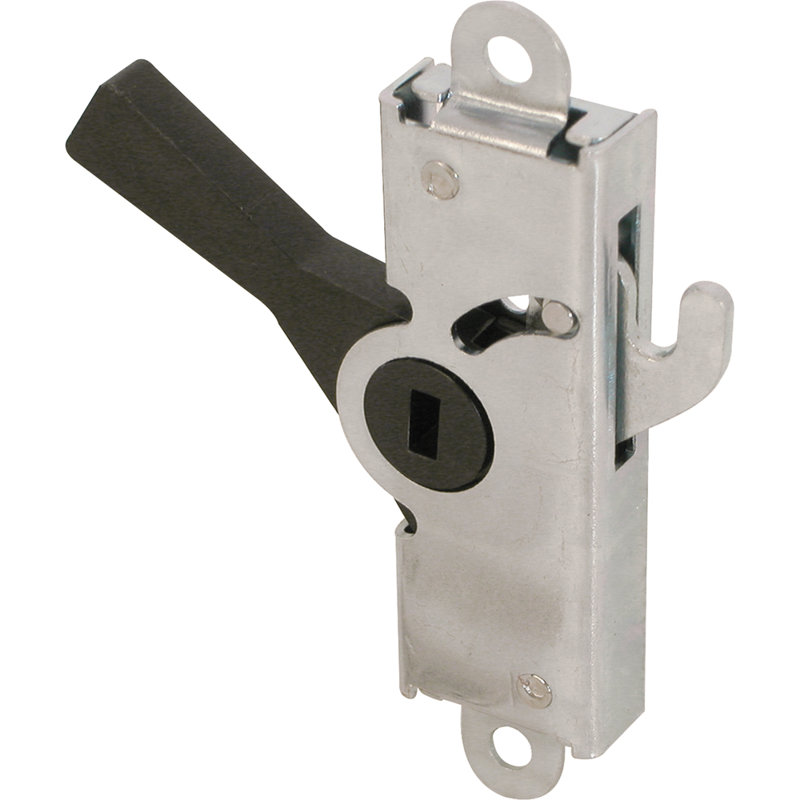 Steel Housing and Black Plastic Latch, Adams Rite (Single Pack)