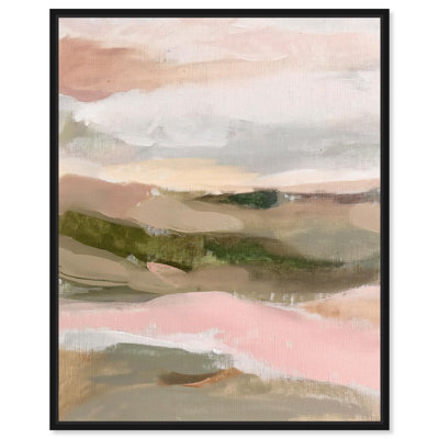 «Misty Mountain Morning II», reproduction d'art sur toile par Art Remedy