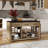 TREXM Extendable Kitchen Island With Storage-1844032781