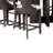 Zoko Counter Height Dining Table Set, Polyester, Wood-111934039-111934040