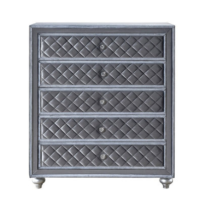Commode 5 tiroirs Elidh
