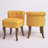 Tufted Velvet Side Chair with Solid Wood Legs (Set of 2)-696709292