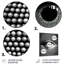 Décoration murale œil monochrome-87836353