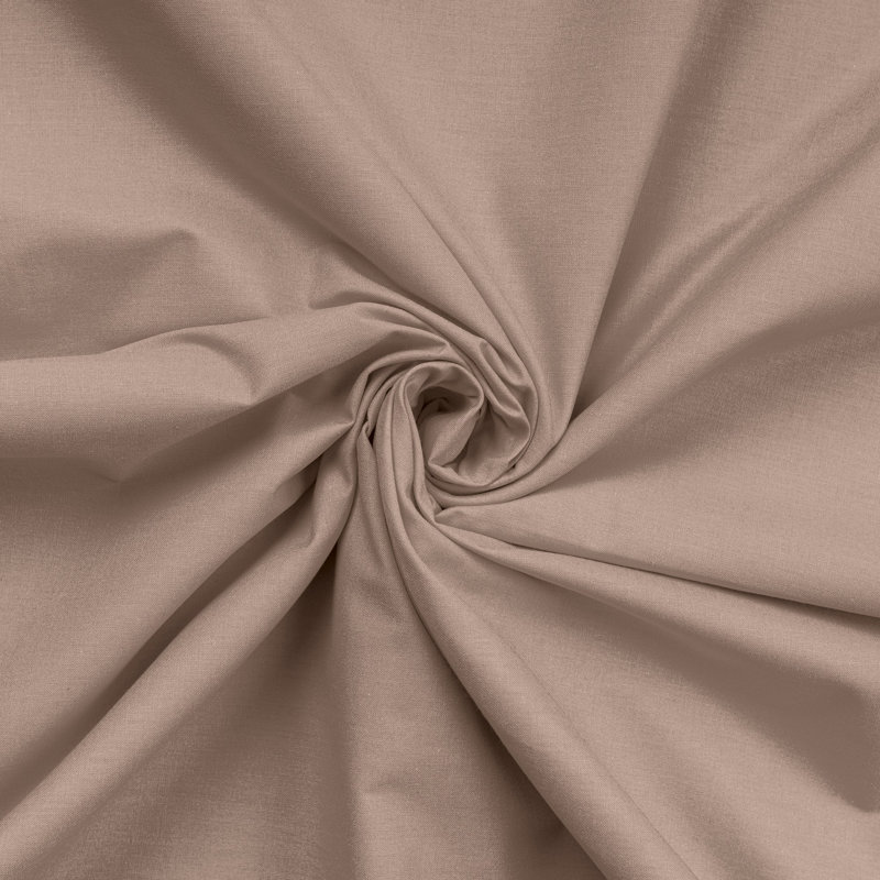 100% Cotton Ranforce Pillowcase Set (2 Pieces), Beige, 19.7 x 31.5 inches | Envelope Closure, 145 Thread Count, Soft and Durable | Machine Washable at 86°F, Perfect for Cozy Bedrooms and Elegant Decor