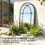 Metal Arch Mirror