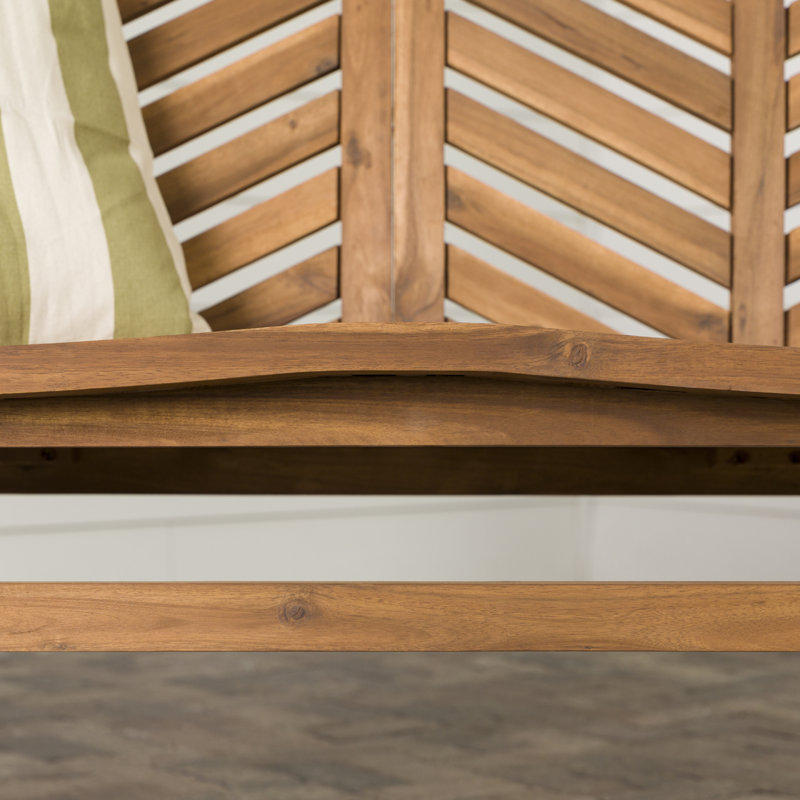 Banc de jardin Harbison, Brun