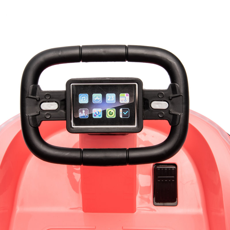 Kart 1 place pour tout-petits 6V Freddo, Rose