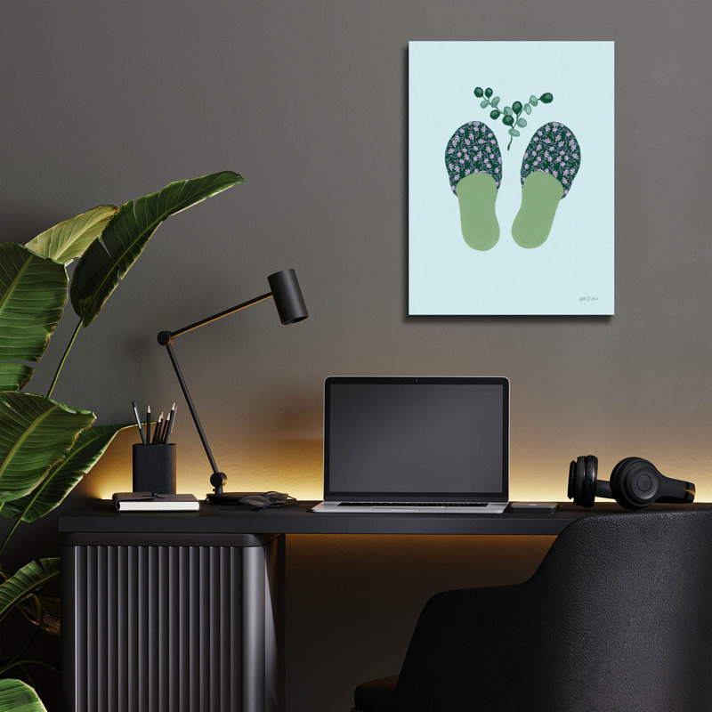 Art mural en verre épique «My Spa Day 6» par Yvette St. Amant, H 16 po x l 12 po x P 0,13 po