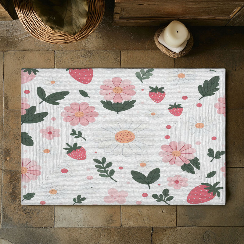 Tapis tressé Blossom & Berry, Rectangulaire 3 pi x 5 pi