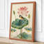 Lotus and Songbird Japandi - Wrapped Canvas-1160768016-1160768029