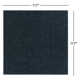 Crowe Wool Dark Blue Performance Area Rug