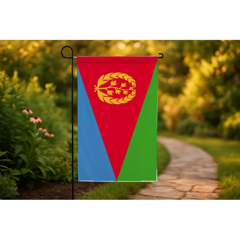 Drapeau de l'Érythrée — Drapeau d'extérieur, H 24 po x l 36 po