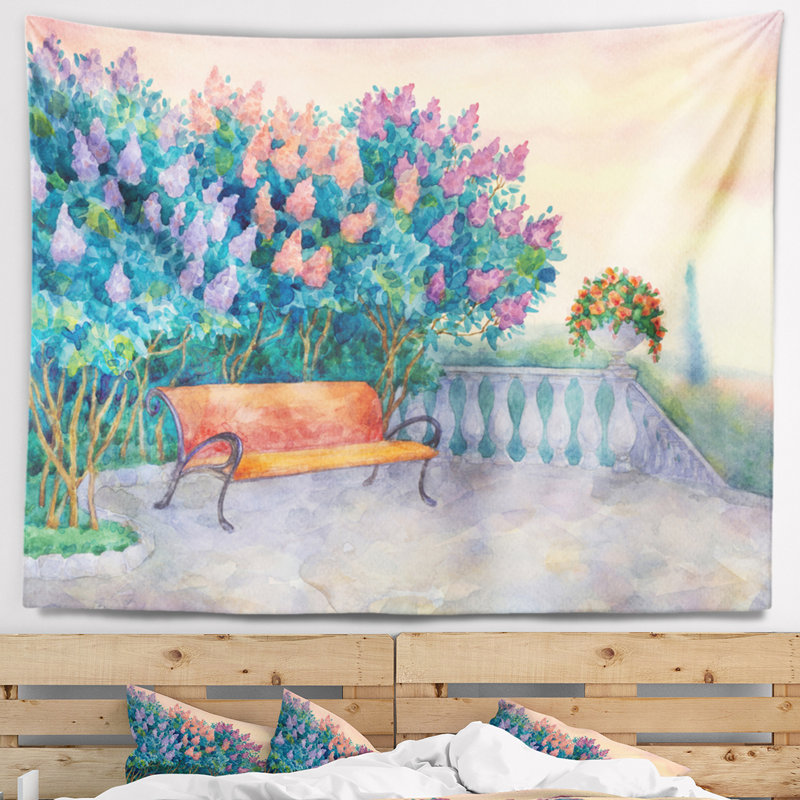 Polyester Tapestry, 32" H x 39" W