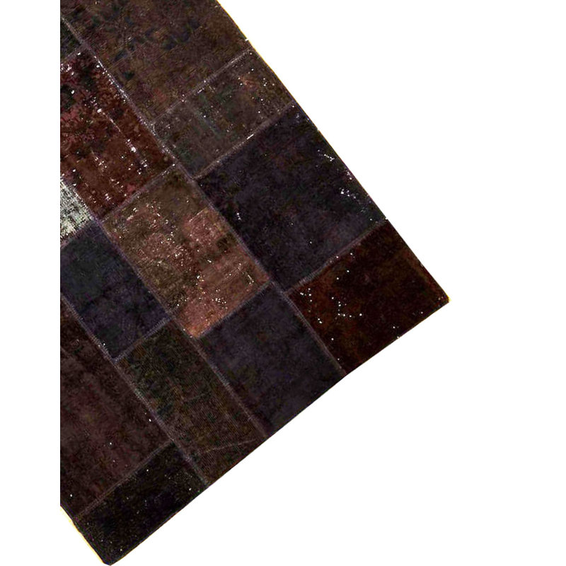 Vintage One-of-a-Kind 5'10" X 8'9" 1950s Wool Area Rug in