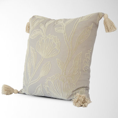  100% Cotton Throw Square Pillow Cover
