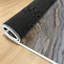 Magnifique tapis intérieur doré lavable à la machine, en marbre gris bouclé avec motif abstrait En Agate-1640935762