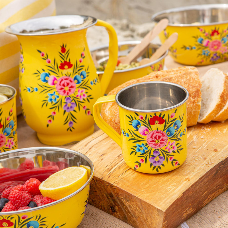 Camping Mug - 450ml, Buttercup
