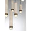 Cambre, lustre, 10 lumières, 22 po, laiton antique, travertin-1498502656