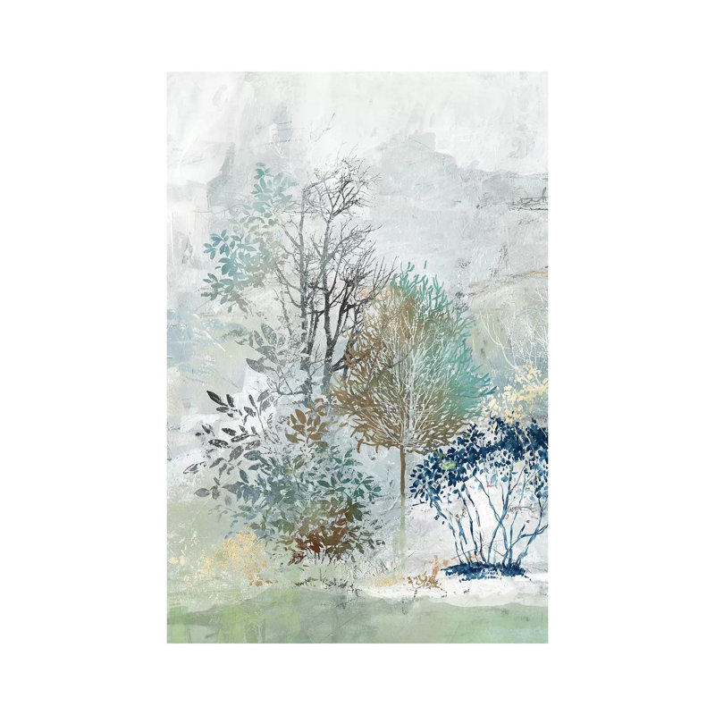 "Silence mystère I" par Allison Pearce, reproduction d’art, H 18 po x l 12 po x 1,5 po, Toile tendue, Pas de tapis