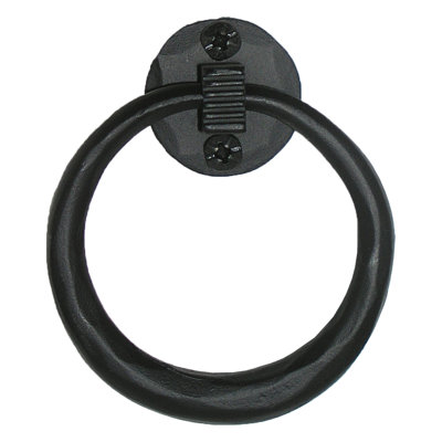 Heurtoir de porte en fer forgé