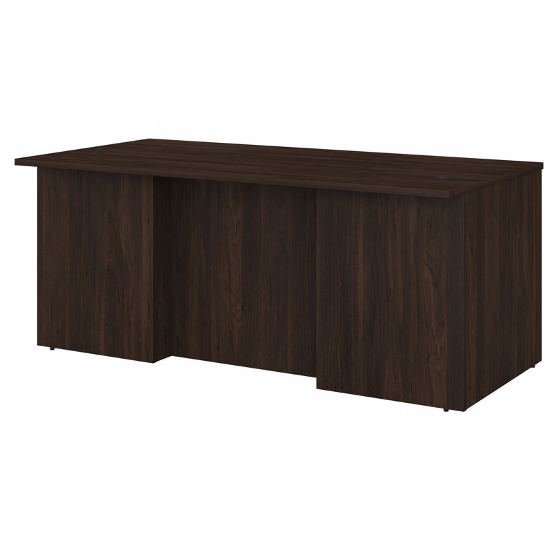 Office 500 72" Desk, Black Walnut
