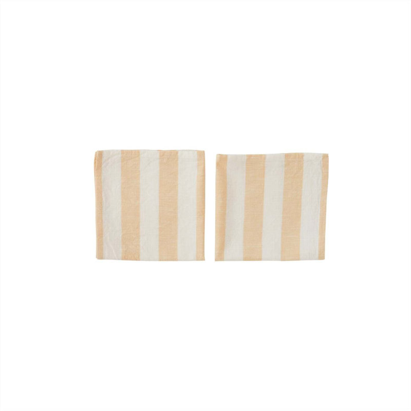 Cotton Square Napkins, Vanilla