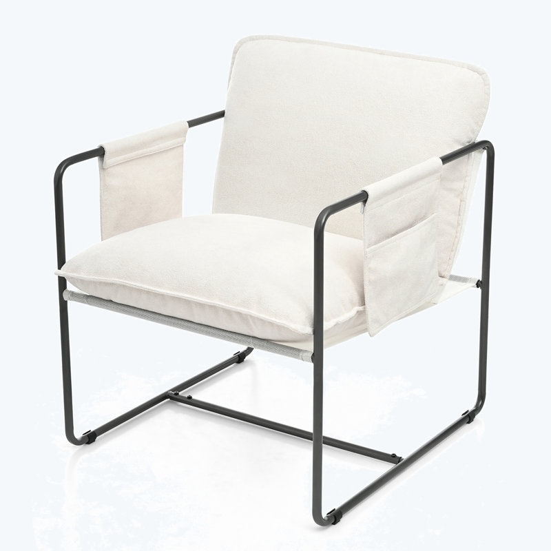 Fauteuil large de 30,7 po Kaizen, Noir, Gris foncé, 2