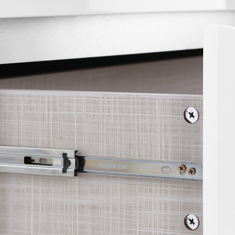 Brooker 3 Drawer 110cm W, White
