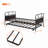 Metal Daybed Platform Bed Frame with Trundle Built-in Casters
