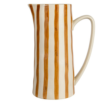 Gracie Oaks Bruyere Stoneware 48 Oz. Pitcher