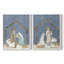 Crèche Twilight - reproduction encadrée de qualité supérieure - prête à être accrochée - aucun clou requis - aucun clou requis-1214433080-1214433217