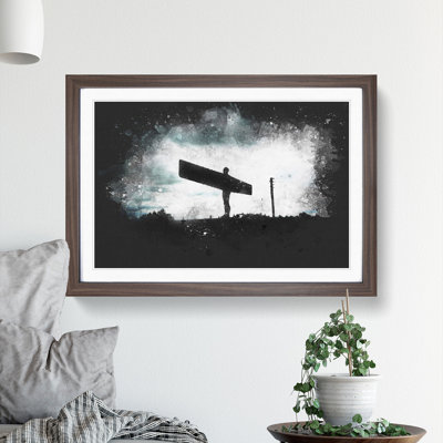Angel of the North in Newcastle Vol.3 - Picture Frame Graphic Art