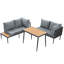 4 - Person Outdoor Corner Dining Set