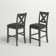 Wasdale Upholstered Counter Stool with Solid Wood Frame