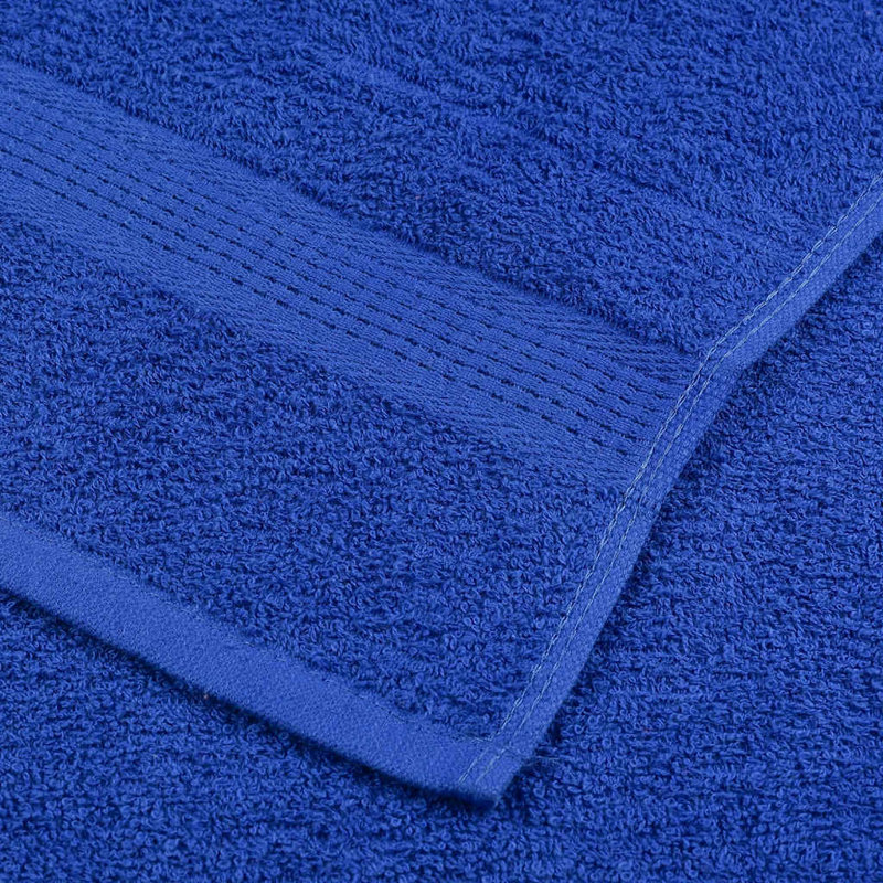Towel Set 360 Gsm 100% Cotton, Blue, 8 Piece Towel Set