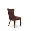 Chaise Dallas avec pieds espresso DAPEF26-652452068