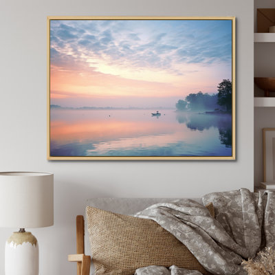 «Misty Morning Sky I» sur toile