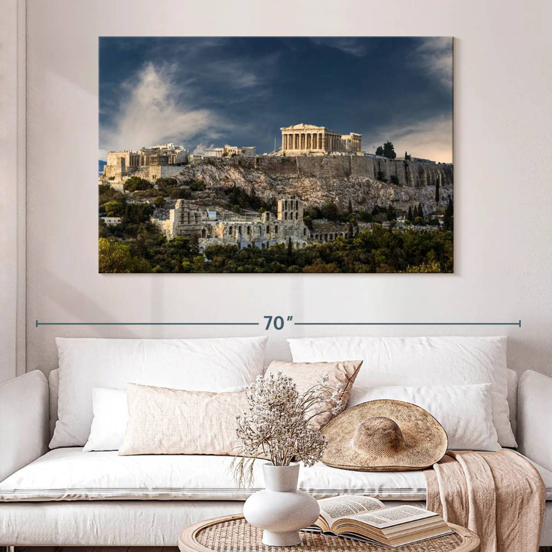 Acropole Nicci Athènes, H 34 po x l 51 po