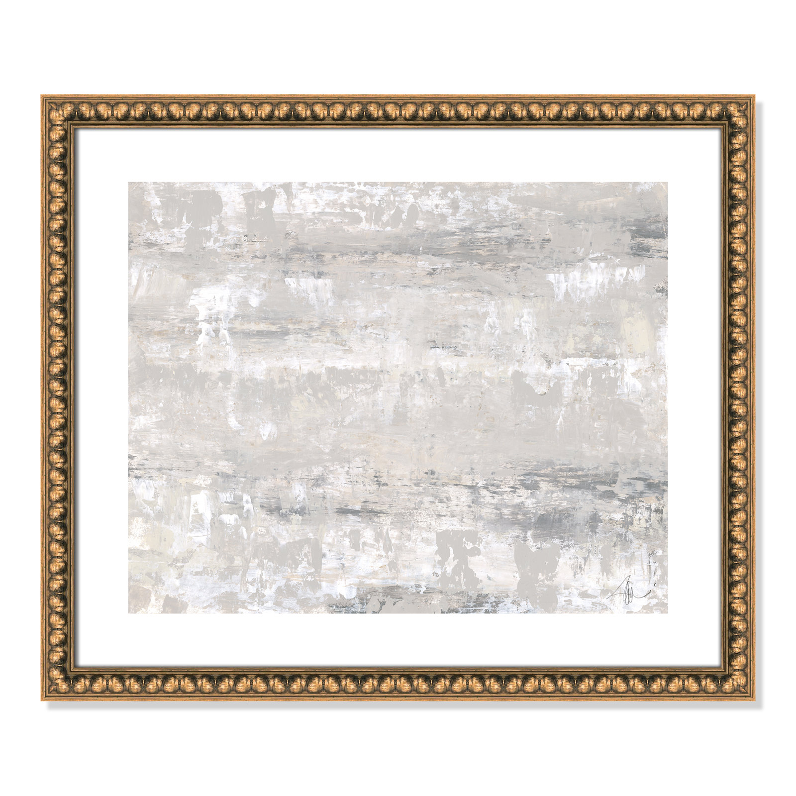 Tryston "Desert Winds" Print by Filippo Ioco, Gold Bead Framed Paper, 21.5" H x 25.5" W x 1.13" D