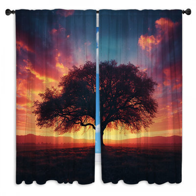 Rideaux de fenêtre Sunset